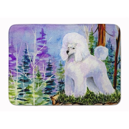 Carolines Treasures Poodle Machine Washable Memory Foam Mat SS8639RUG